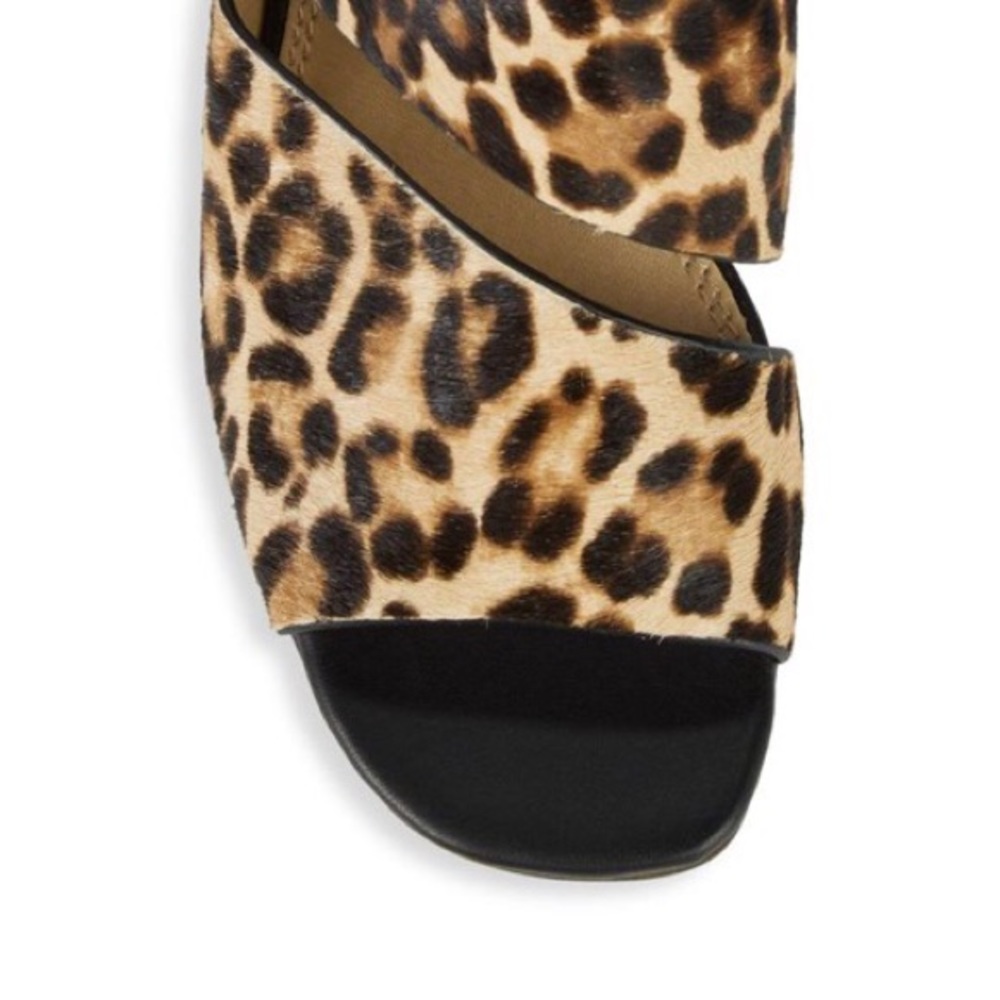 🔥🆕 Splendid ❃ Calf Hair Mule Sandals ❃ Leopard ❃ - Picture 4 of 8